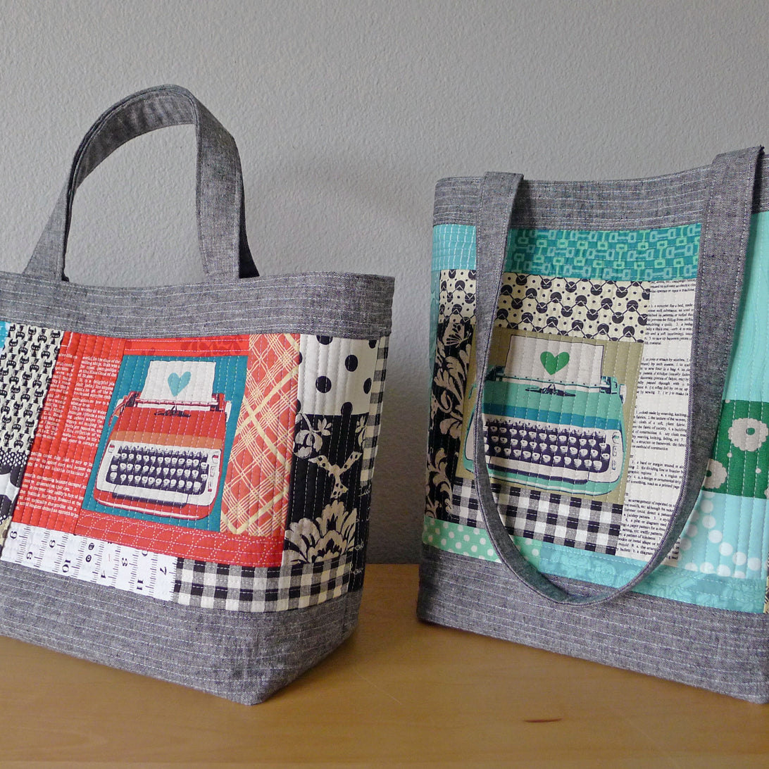 How to Make a Quilted Weekend Tote Bag / Sewing Tutorial