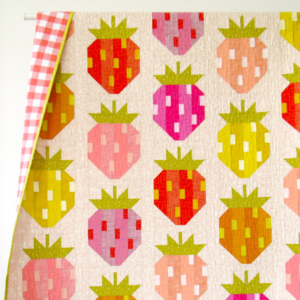BERRY SEASON pdf quilt and pillow pattern