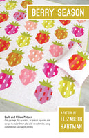 BERRY SEASON pdf quilt and pillow pattern
