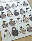PENGUIN PARTY pdf quilt and pillow pattern