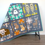 NORTH STARS pdf quilt and pillow pattern